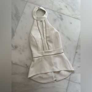 Nicholas White Halter Top!